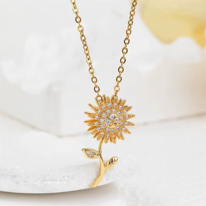 Collar Giratorio de Girasol 🌻