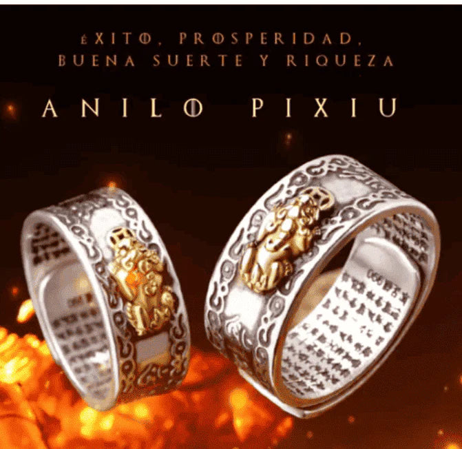 💰ANILLO FENG SHUI PIXIU DE LA RIQUEZA💍
