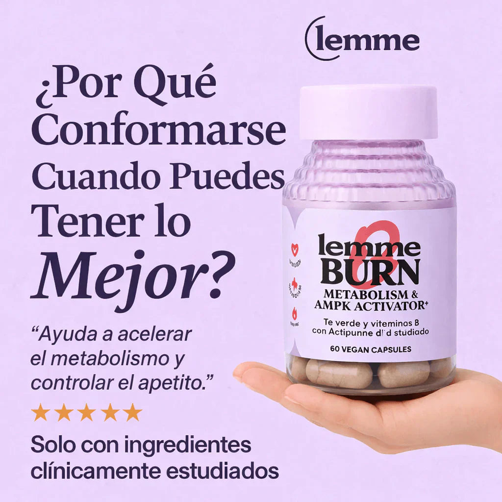 💖 Lemme Burn - Activador Metabolico 100% ORIGINAL