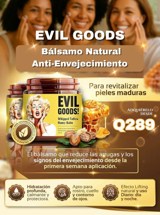 EVIL GOODS™ Bálsamo Natural Anti-Envejecimiento