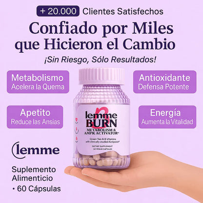 💖 Lemme Burn - Activador Metabolico 100% ORIGINAL