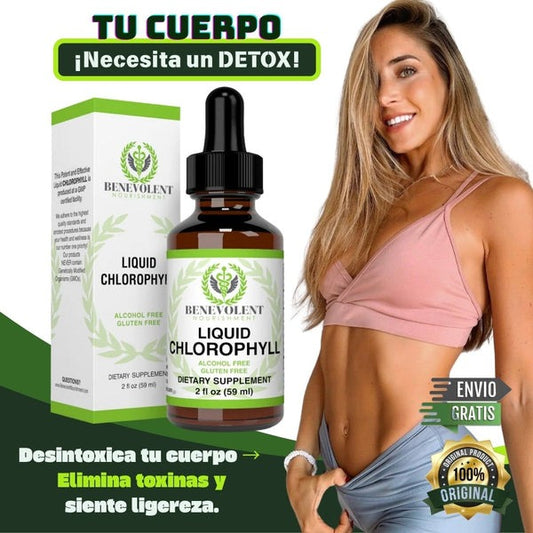 Benevolent® | Clorofila Líquida en gotas