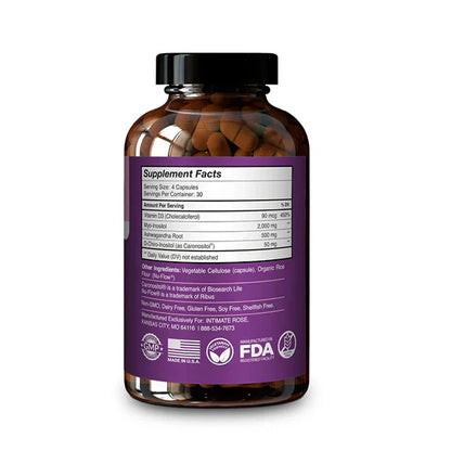 Suplemento Myo-Inositol & D-Chiro Inositol  (120 Cápsulas 100% Original)