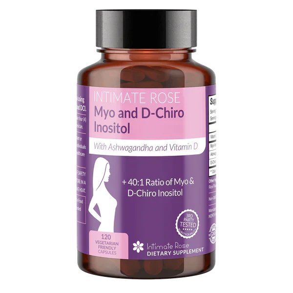 Suplemento Myo-Inositol & D-Chiro Inositol  (120 Cápsulas 100% Original)