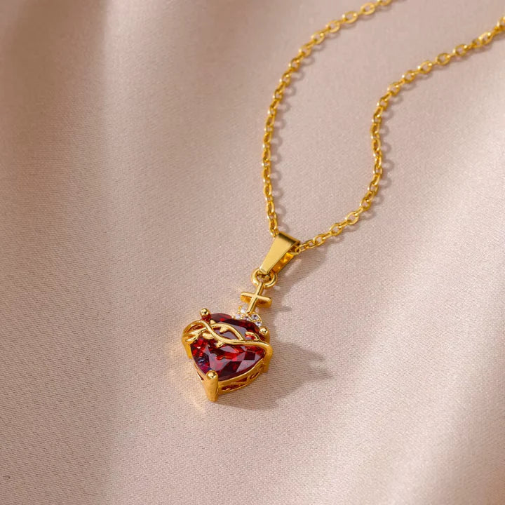 ❤️‍🔥 Collar Sagrado Corazón de Jesús 🙏🏼