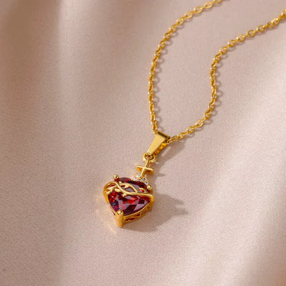 ❤️‍🔥 Collar Sagrado Corazón de Jesús 🙏🏼
