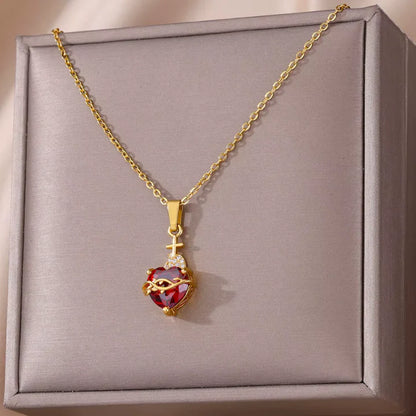 ❤️‍🔥 Collar Sagrado Corazón de Jesús 🙏🏼