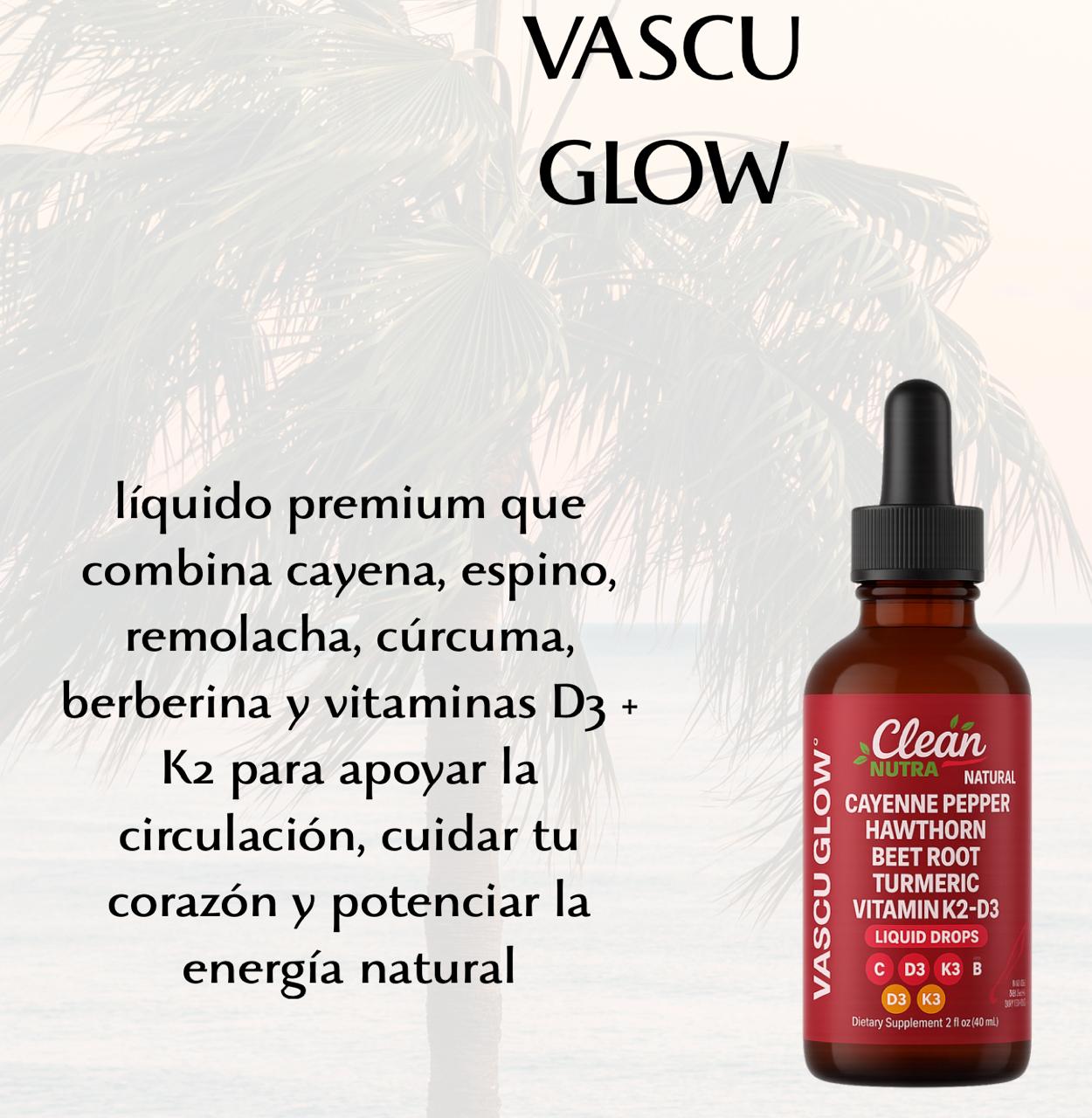 Vascu Glow™ – Potente Apoyo Natural para tu Corazón y Circulación