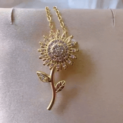 Collar Giratorio de Girasol 🌻